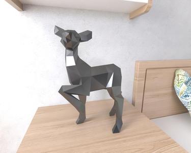 Baby Deer Lowpoly