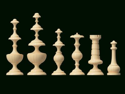 French Diderot Chess Set