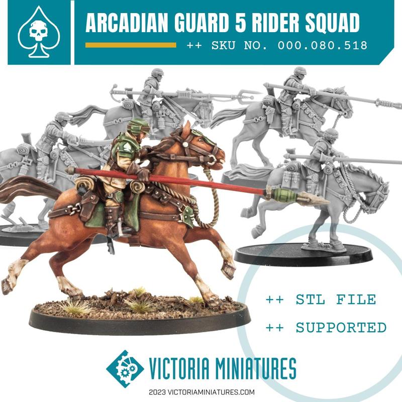 Arcadian Guard Rough Rider Squad