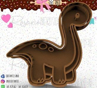 Dino full body from the side - Dino full body from the side cookie cutter
