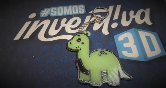Brachiosaurus Dinosaur Key Ring