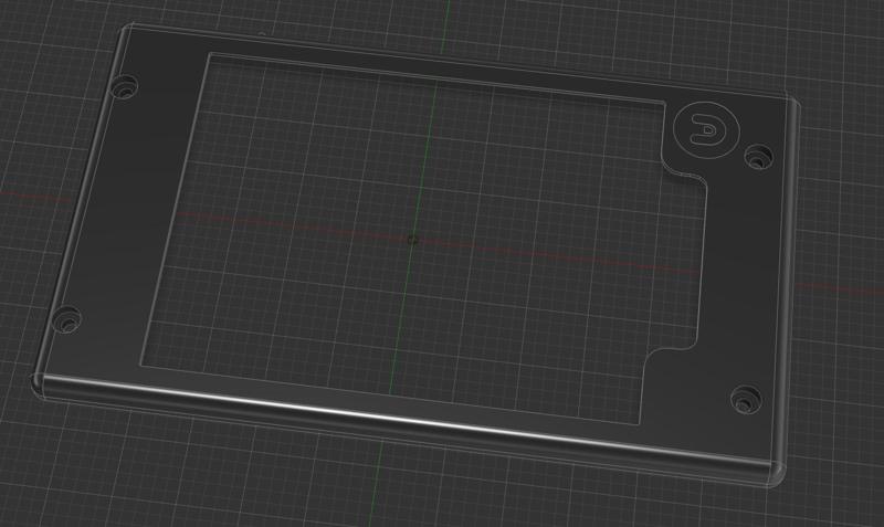 Wall frame for Samsung galaxy tab A (SM-T550)