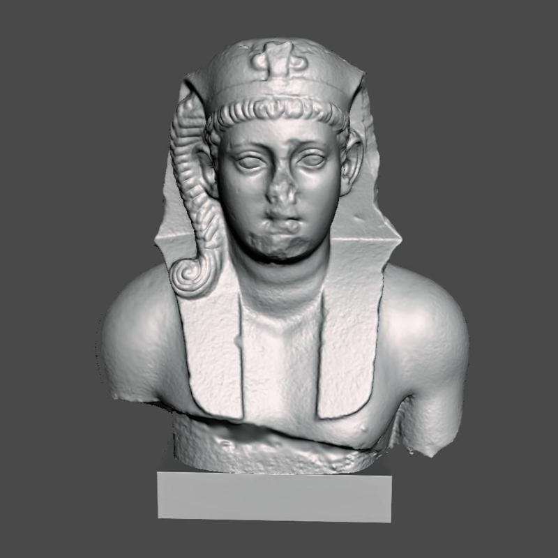 Bust of a youthful king