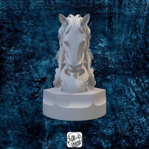 Horse Bust - SoliDRawinGs - YZ015