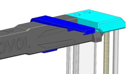 Sovol SV06 adapter for ROLFSTORP light