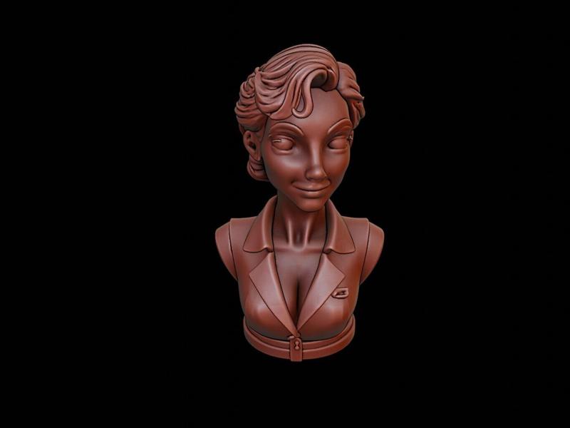 Maria Hill Bust