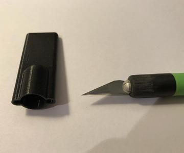 X-Acto style knife cover