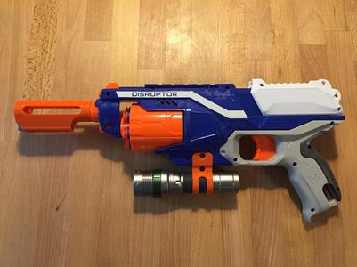 flashlight mount I nerf disruptor