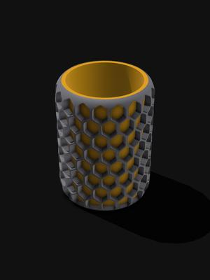 Hex cup