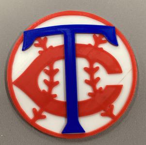 MN Twins Logo on Ball