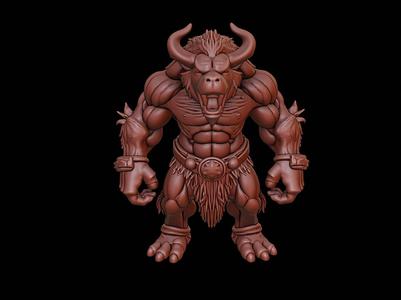 Beast figure Bust