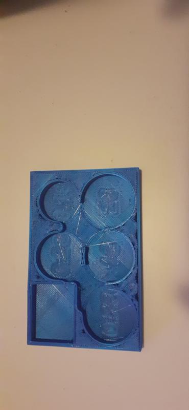 Euro coin holder card sized