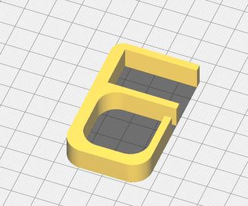 Screwless cable hook for 18mm table top