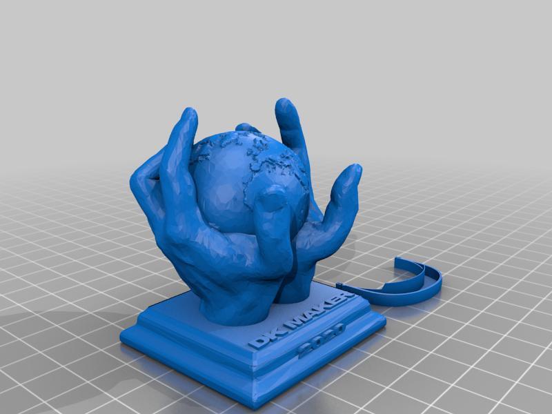 Covid19 Hand on globe