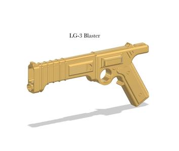 LG-3 Blaster and Holster