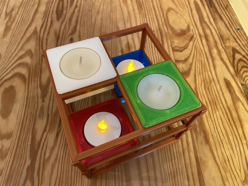 Stackable Tea-Light  Holder