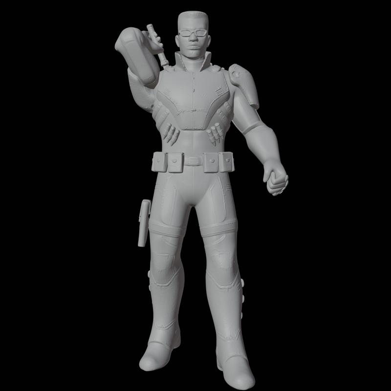 Blade Marvel Figure