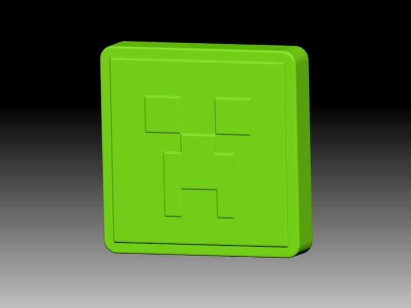 CREEPER CUBE SOLID SHAMPOO AND MOLD FOR SOAP PUMP