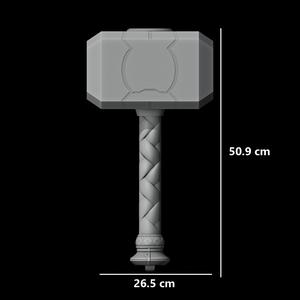 Thor Hammer - Marvel Rivals - Cosplay Prop