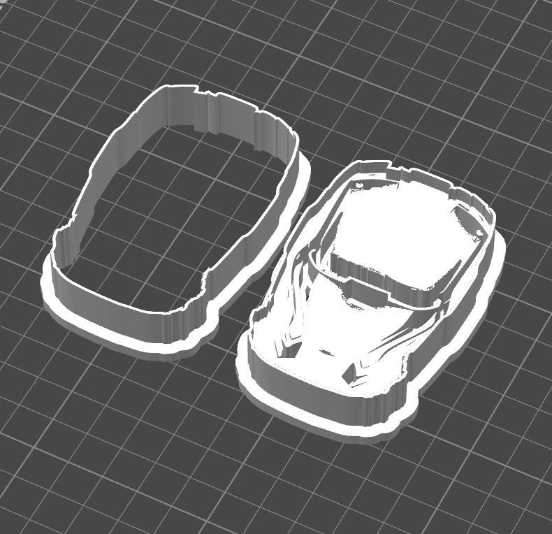 Ironman shaped cookie cutter