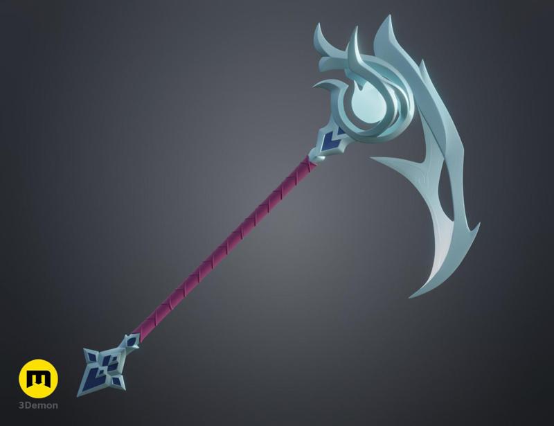 Snow Moon Kayn Scythe - League of Legends