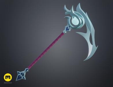 Snow Moon Kayn Scythe - League of Legends