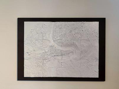 Topographic map - Bern, Switzerland