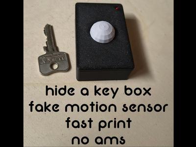 hide a key box fake motion sensor