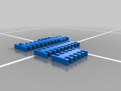 Cable comb - custom cable remix 
