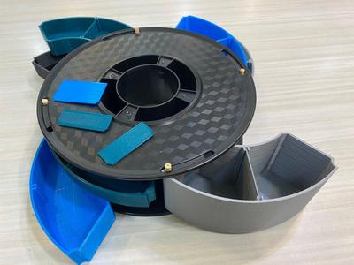 Adjustable Spool Storage