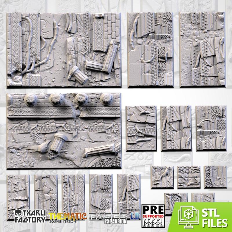 Ancestral Ruins Bases (Square) Expansion