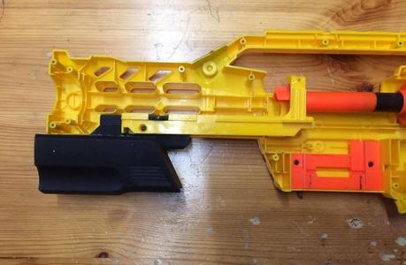 Nerf Longshot Internal Pumpgrip