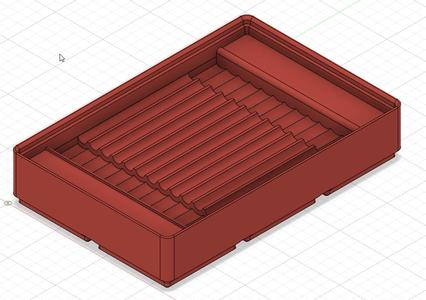 Gridfinity Drill Box for drills up to 5 mm
