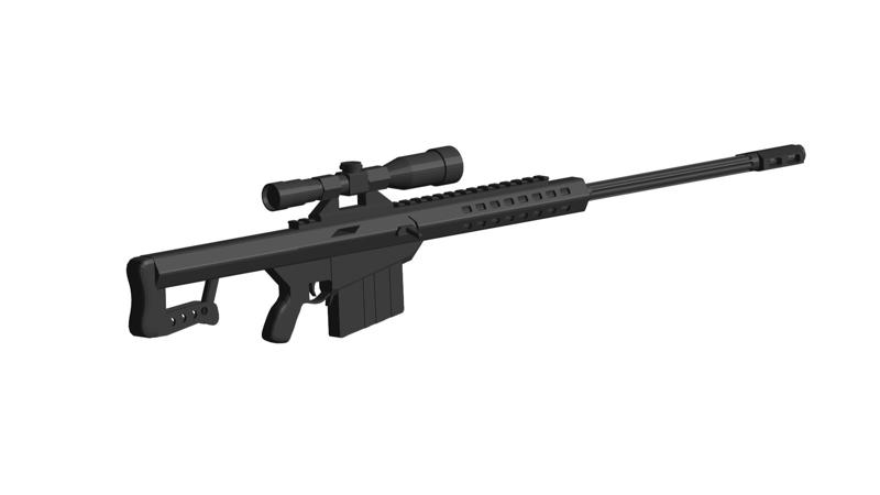 Barrett M82 sniper rifle