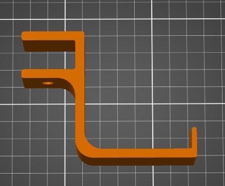 IKEA Bekant powerbar mount