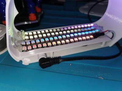 Back Cover with hole and led controller