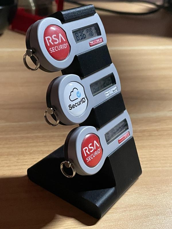 Triple RSA Token Stand