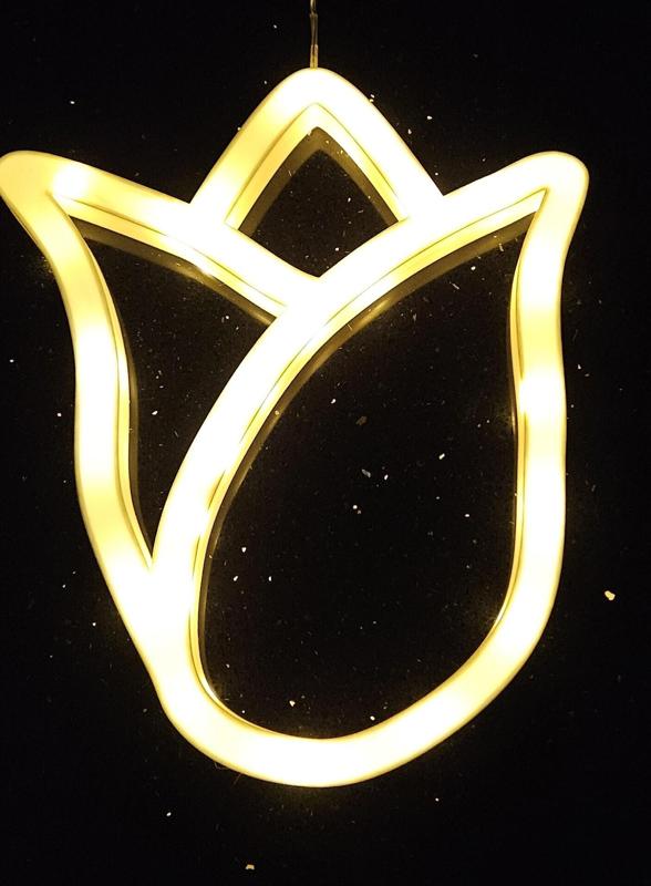 Bright window decoration - Tulip