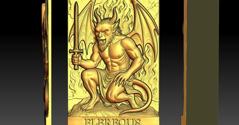 Flereous CNC Relief Model