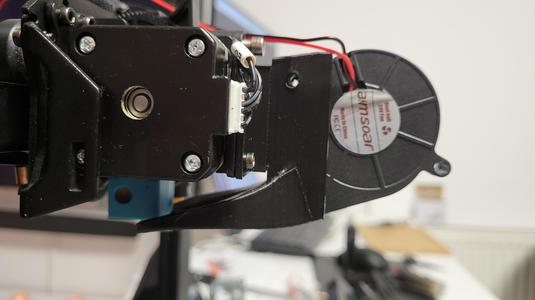 Kobra Neo fan duct for 5015 fan