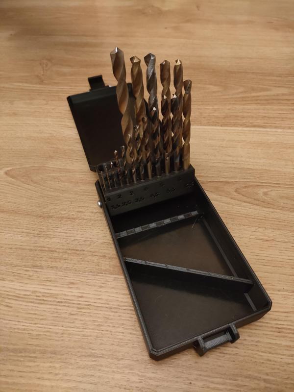 Drill bit case / Drillbox - metric