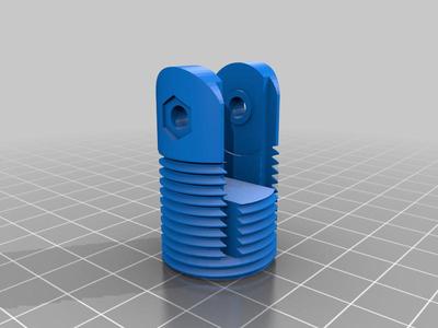 Ender 3 Y-Axis Belt tensioner binding bearing fixed.