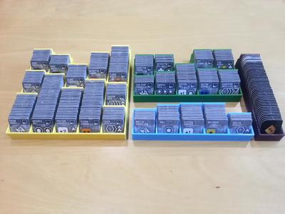 Eclipse Board Game Ship Parts and Discovery Tray Remix