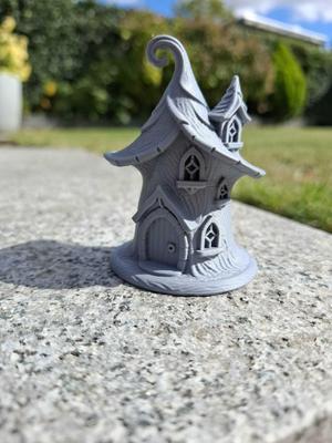 Fairy-Swirl Twig House – Mini Fantasy Cottage