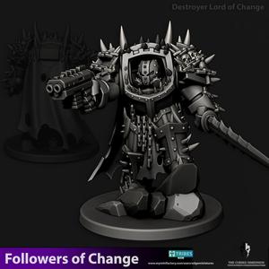 Destroyer Lord - Followers of Change - 28mm