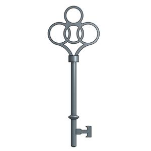 Antique key