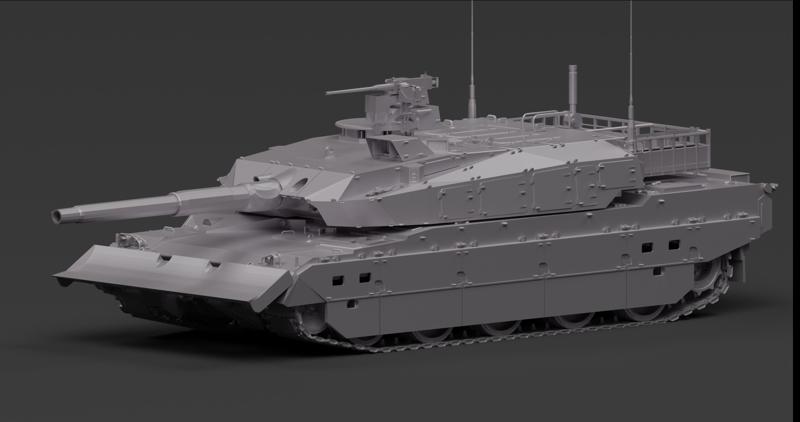 Japanese JGSDF Type 10 MBT