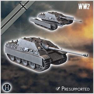 Jagdpanzer V Jagdpanther I Ausf. G2 - Germany Eastern Western Front Normandy Italy Berlin Bulge WWII