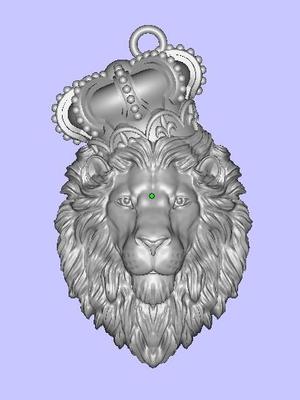 Lion Face pendent