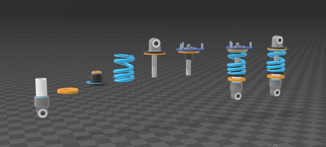 Keychain Coilover MMU